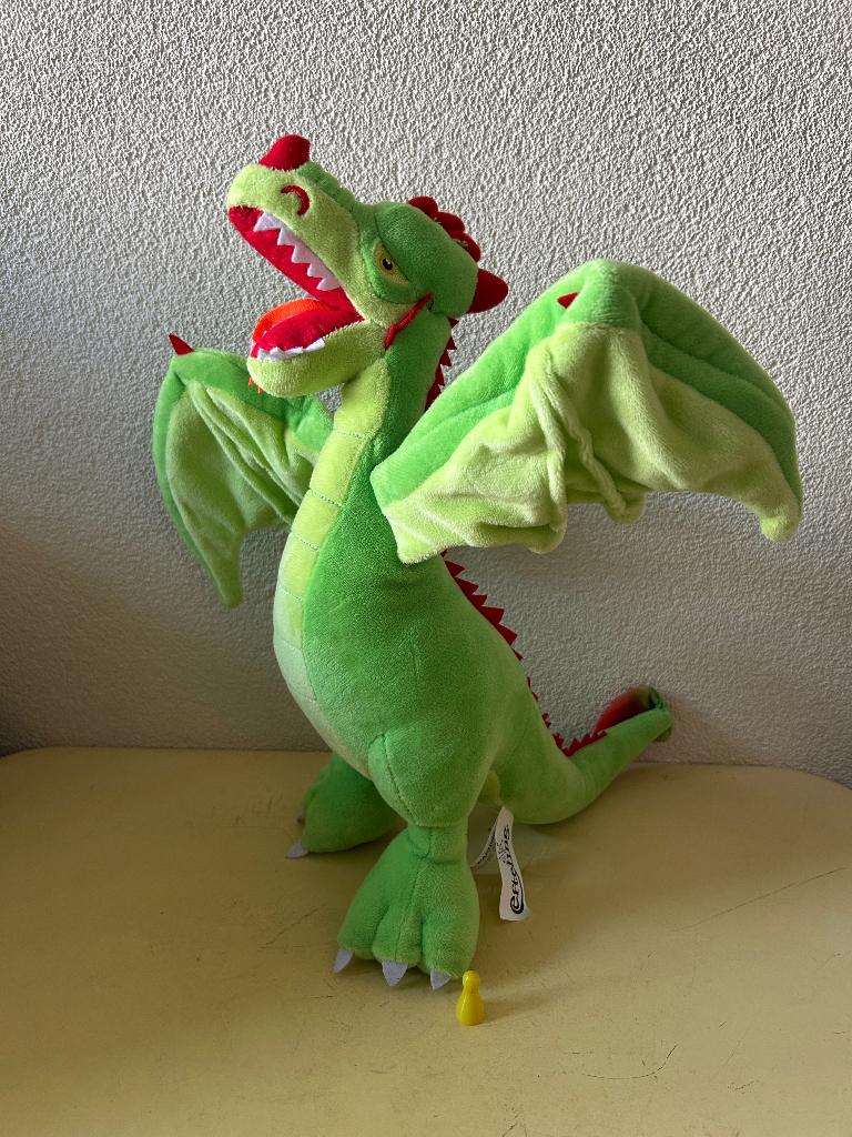 Efteling Draak Lichtgeraakt Knuffel 35cm, Verzamelen, Efteling, Zo goed als nieuw, Overige typen, Ophalen of Verzenden