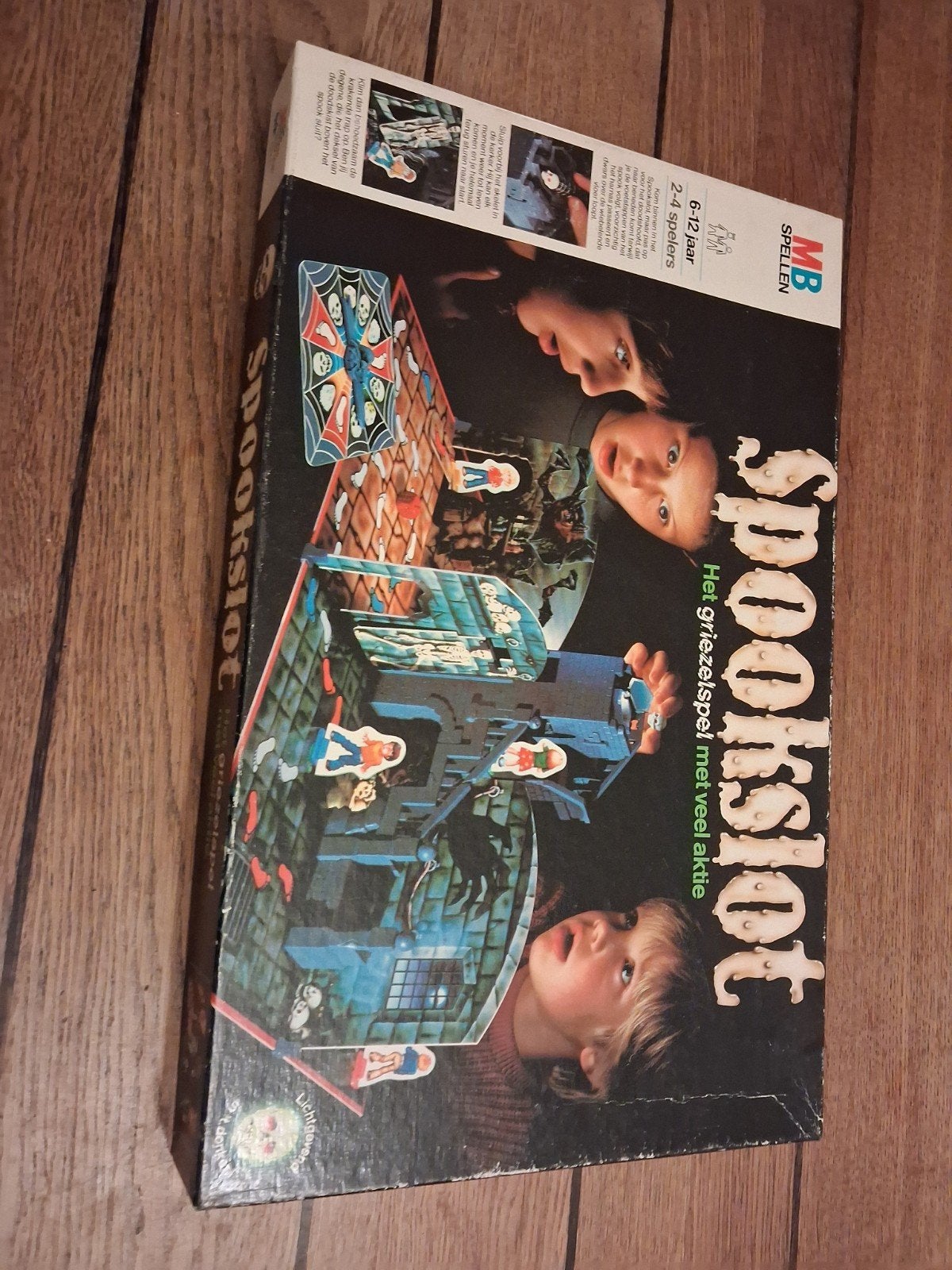 Spookslot spel vintage bordspel mb, Ophalen of Verzenden, Gebruikt
