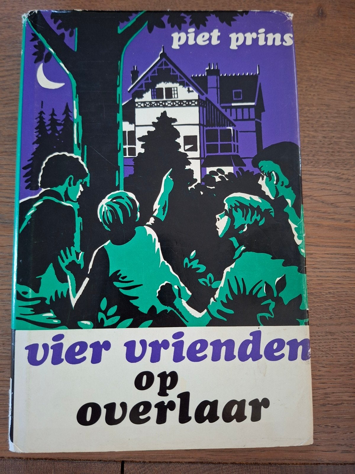 Piet Prins - Vier Vrienden op Overlaar (Jeugdboek), Boeken, Ophalen of Verzenden
