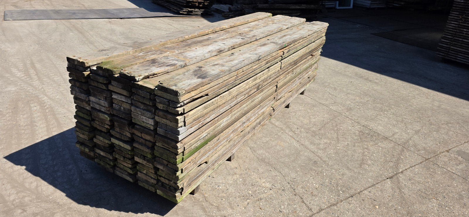 Oude grenen barnwood planken | 35 x 190 x 3000 mm, Doe-het-zelf en Verbouw, Hout en Planken, Gebruikt, 25 tot 50 mm, Grenen, Ophalen of Verzenden