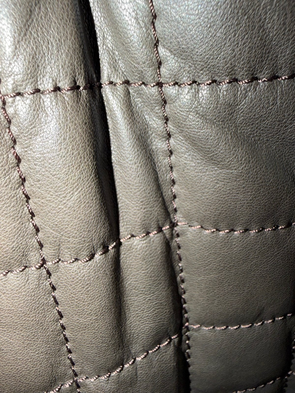 Rino & Pelle gewatteerde leren jas, maat 52, Kleding | Heren, Ophalen of Verzenden, Gedragen, Maat 52/54 (L), Bruin