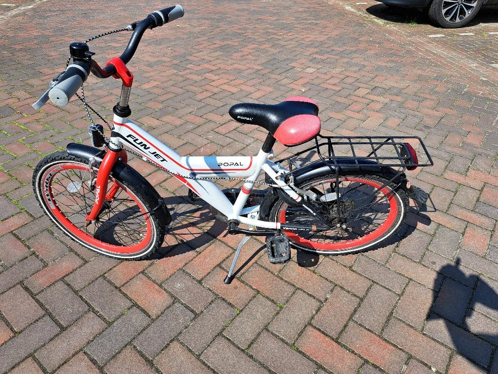Popal Fun Jet kinderfiets 20 inch, Ophalen, Gebruikt, Popal funjet, Terugtraprem