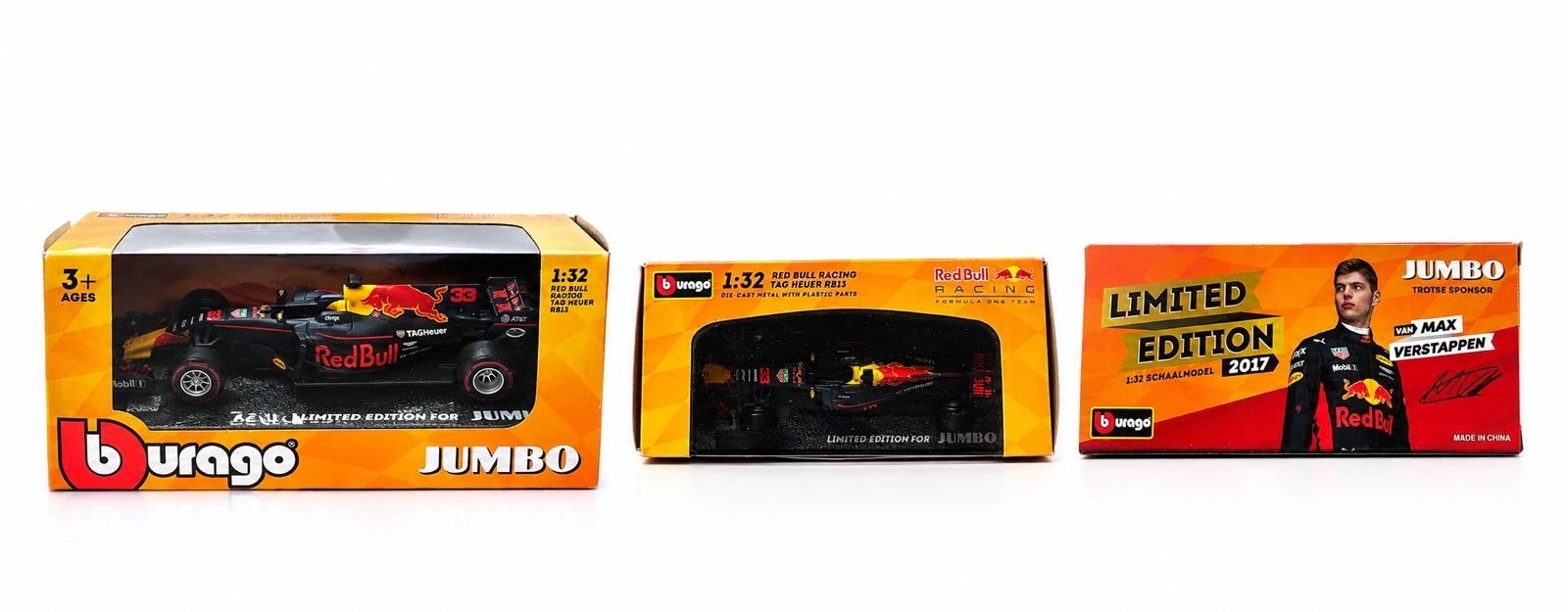 Max Verstappen Red Bull Racing Bburago Modelauto's, Ophalen of Verzenden, Nieuw, Overige typen