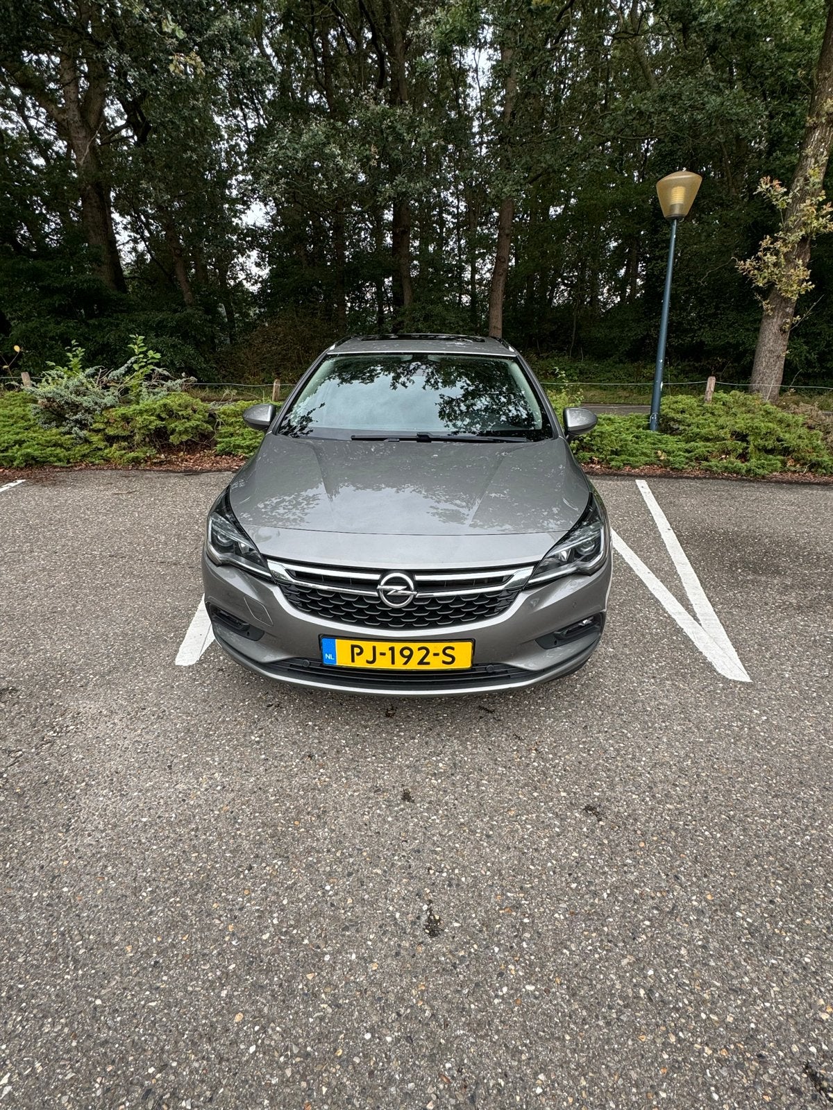 Opel Astra 1.0 Turbo 77KW Sports Tourer AUT 2017 Grijs, 1178 kg, 620 kg, Origineel Nederlands, Stationwagon
