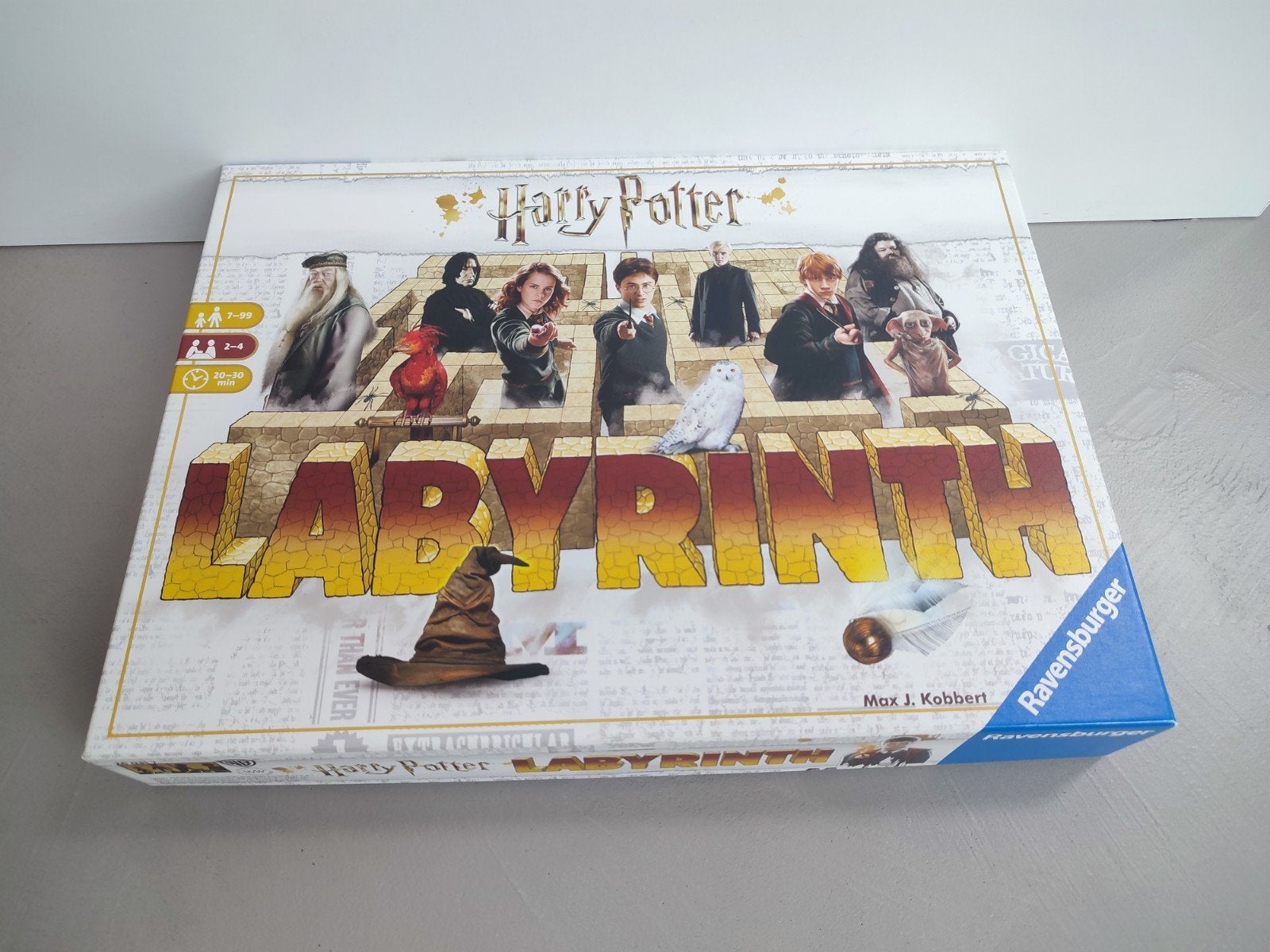 Harry Potter Labyrinth Bordspel Doolhof - Compleet, Drie of vier spelers, Ophalen of Verzenden, Zo goed als nieuw, Ravensburger