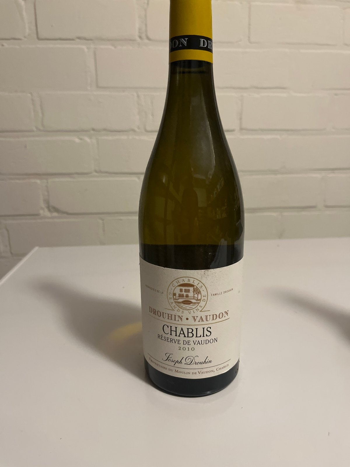 Kelder opruiming 2xChablis en Bourgogne Chardonnay, Verzamelen, Frankrijk, Ophalen of Verzenden, Vol, Witte wijn