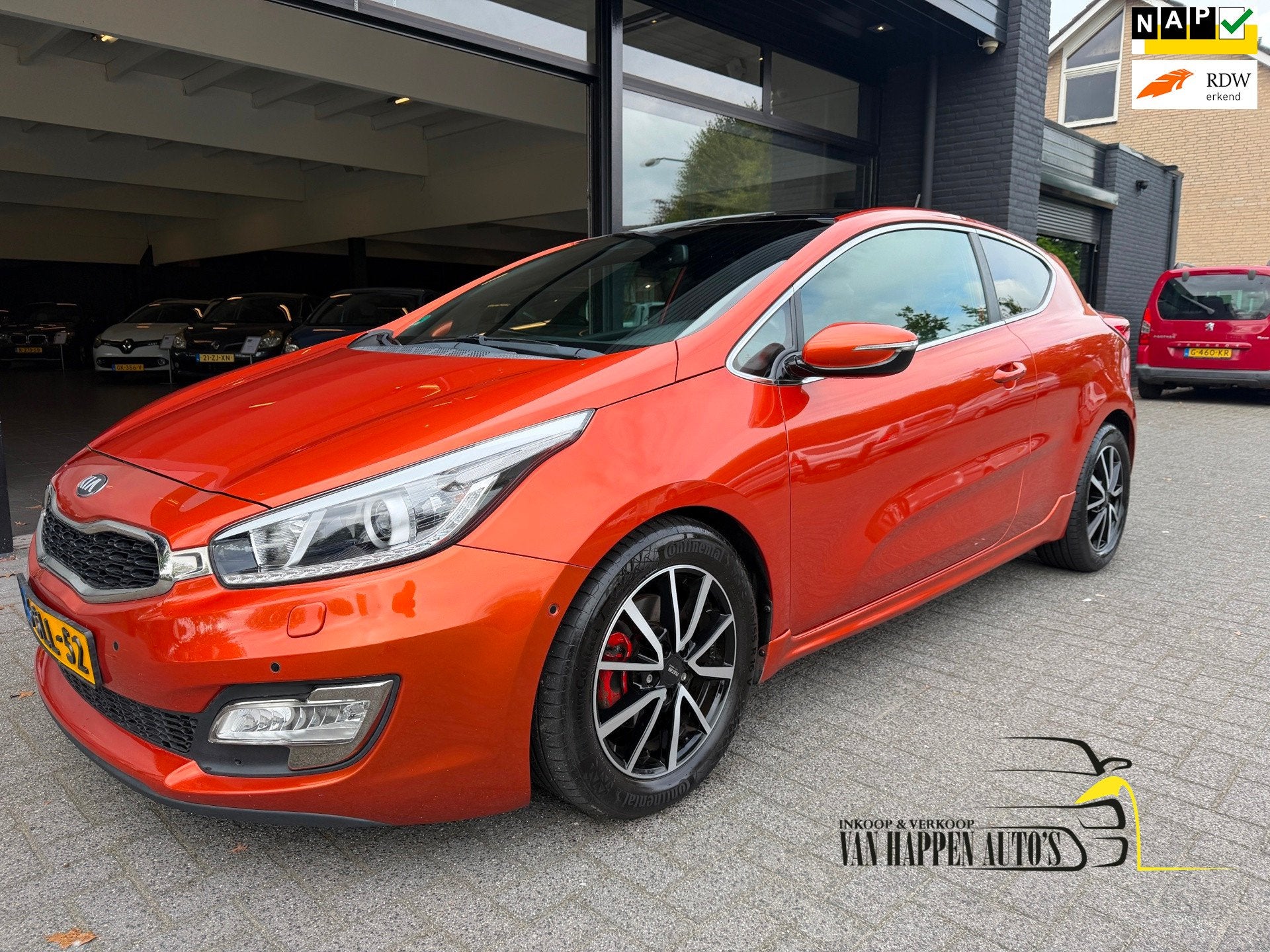 Kia Pro_cee'd 1.6 GDI Premium Pack / automaat, Auto's, Euro 5, 135 pk, Gebruikt, Bedrijf