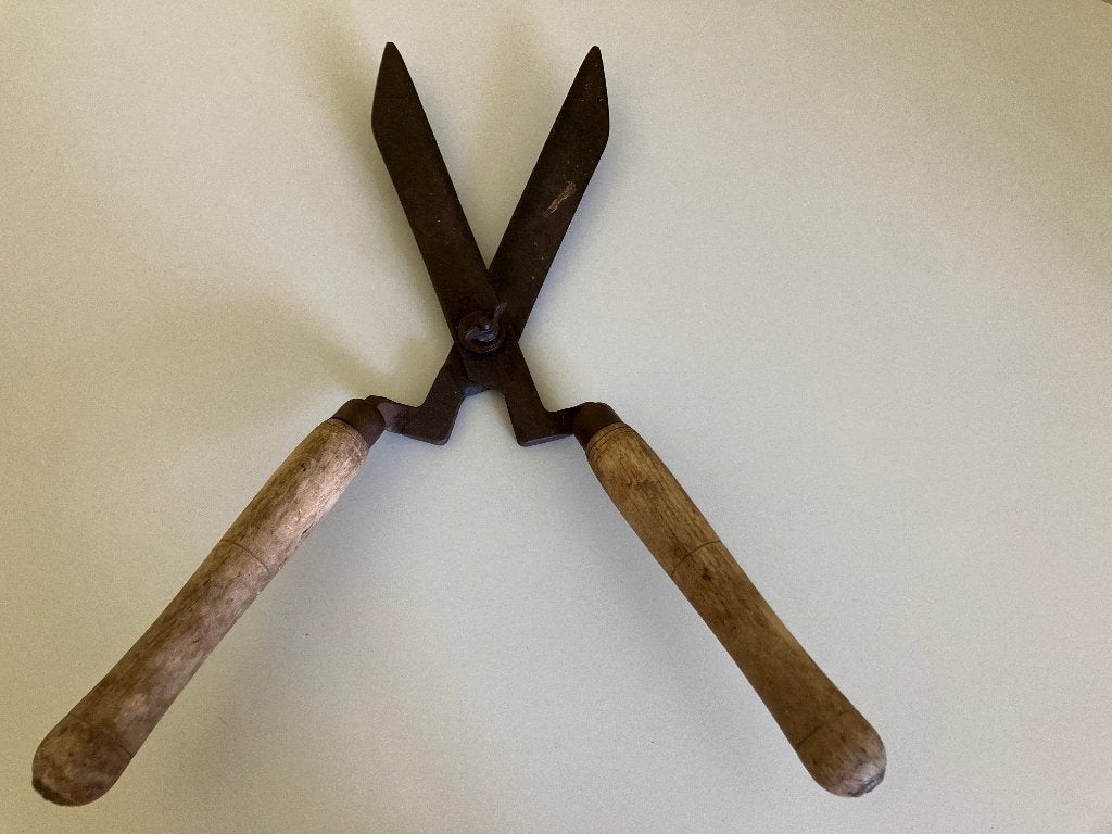 Heggenschaar authentiek degelijke kwaliteit, Ophalen of Verzenden, Gebruikt, Handmatig
