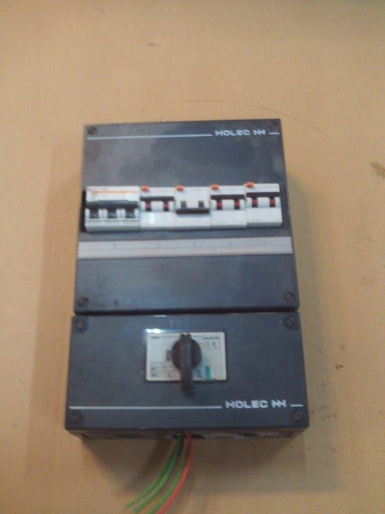 groepenkast elektra , goed werkend gedemonteerd, 3x 25 a, Ophalen of Verzenden, Gebruikt, Groepenkast