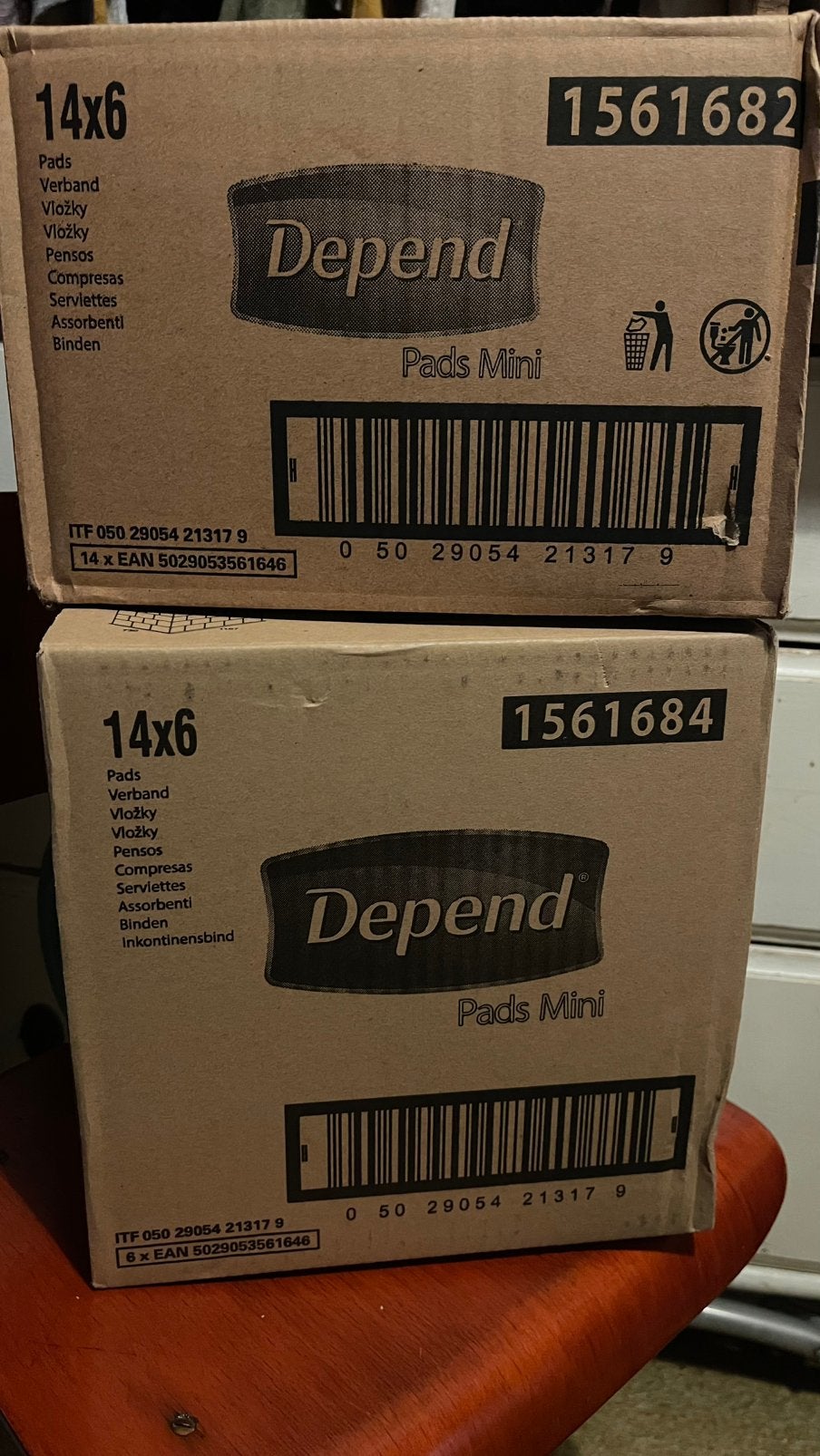 Depend pads mini verband, Ophalen of Verzenden, Nieuw