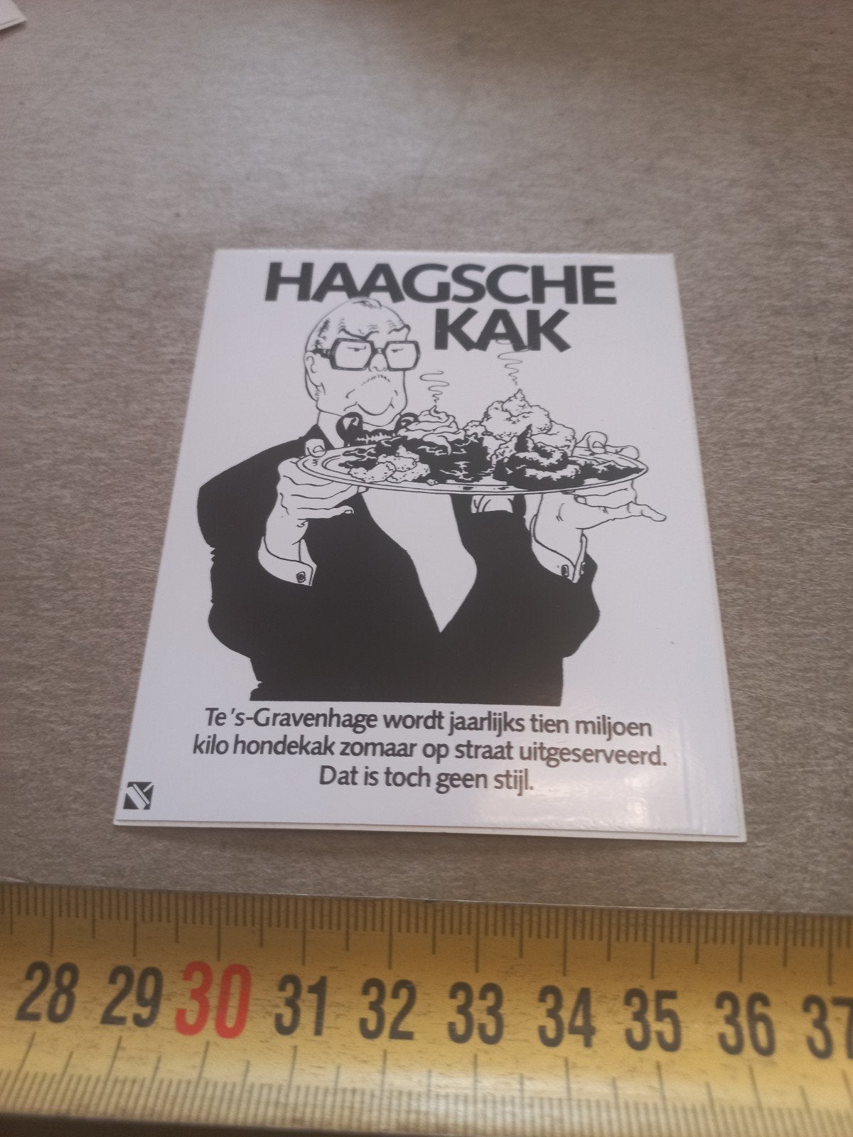 Haagsche Kak sjef v oekel- over Den Haag, Ophalen of Verzenden, Zo goed als nieuw
