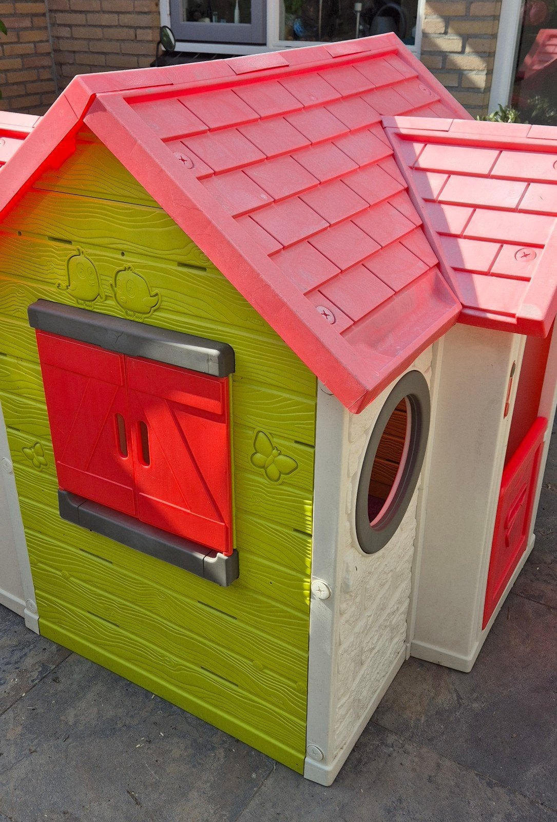 Smoby speelhuisje met deurbel, Ophalen, Zo goed als nieuw, Kunststof