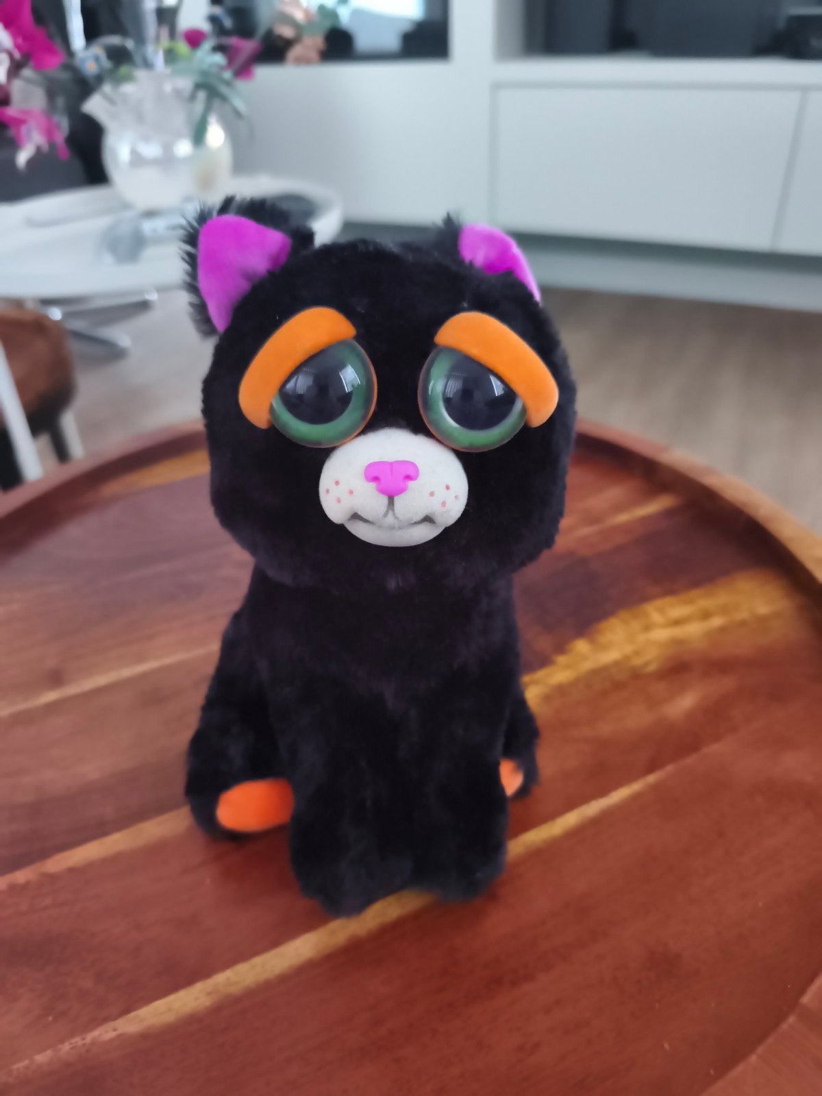 Feisty Pets Kat Knuffel, Overige merken, Zwart, Zo goed als nieuw, Interactief