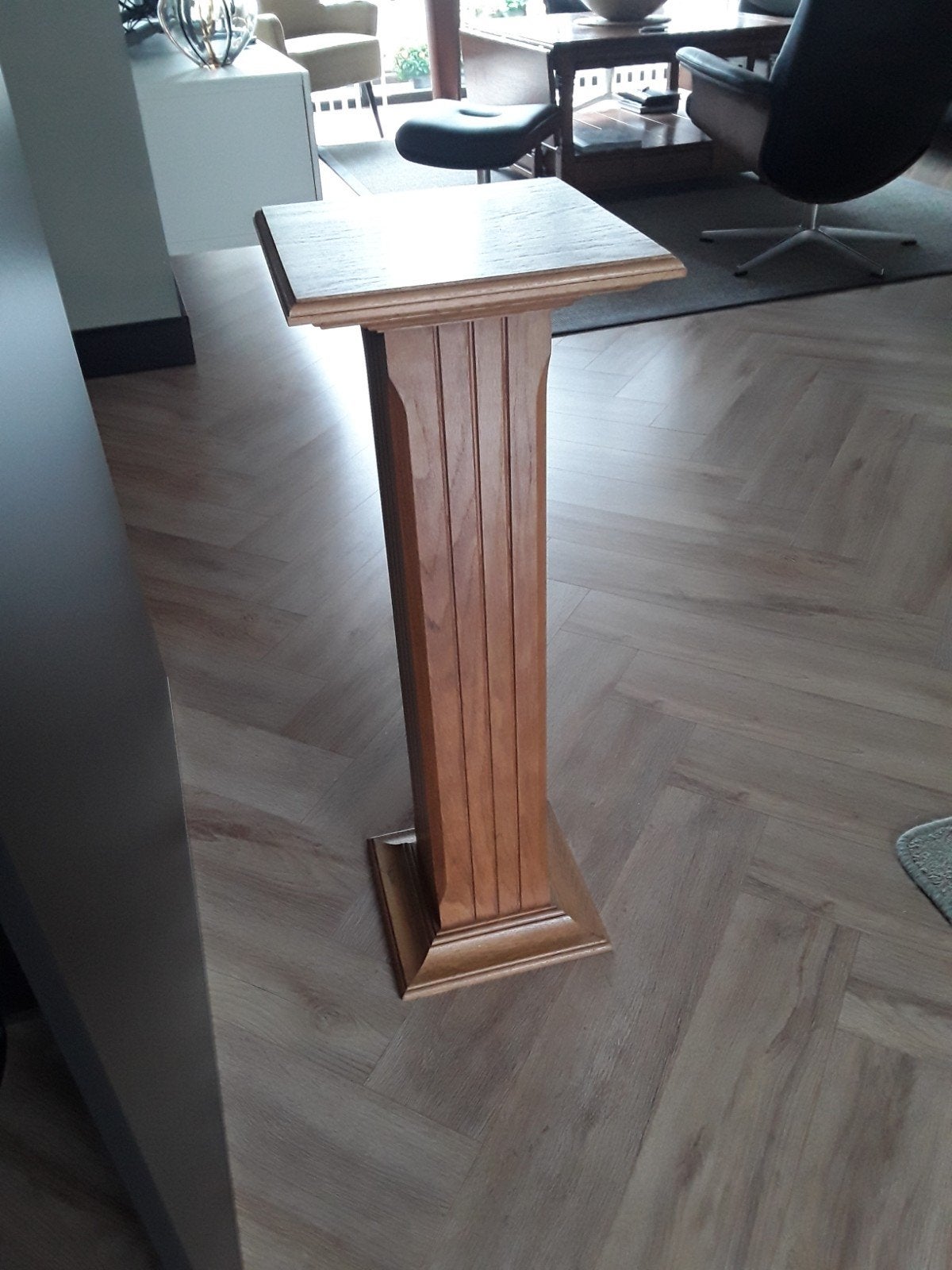 eiken pilaar, Ophalen