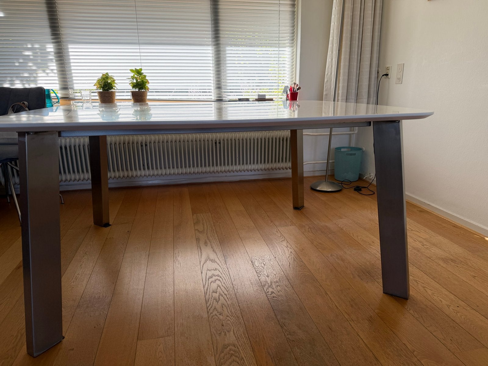 Xooon eettafel, Huis en Inrichting, Tafels | Eettafels, Ophalen, Gebruikt, 100 tot 150 cm, Vierkant