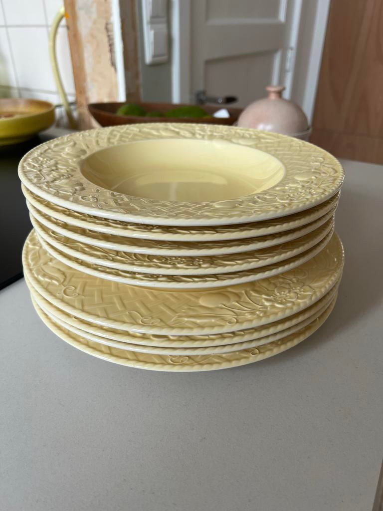 Villeroy & Boch Piemont Estivo borden (9 stuks), Huis en Inrichting, Gebruikt, Ophalen of Verzenden, Bord(en), Overige stijlen