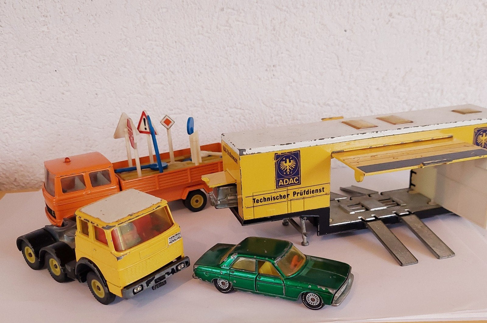 Siku Germany- ADAC keuringsstation, Hobby en Vrije tijd, Ophalen of Verzenden, Bus of Vrachtwagen, SIKU