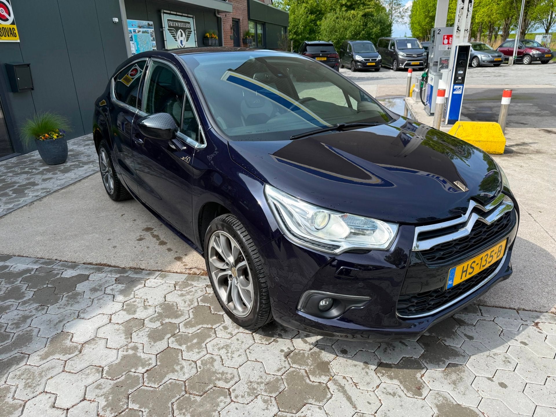 DS 4 1.2 PureTech 1955, Auto's, Euro 6, 1199 cc, Blauw, Leder en Stof
