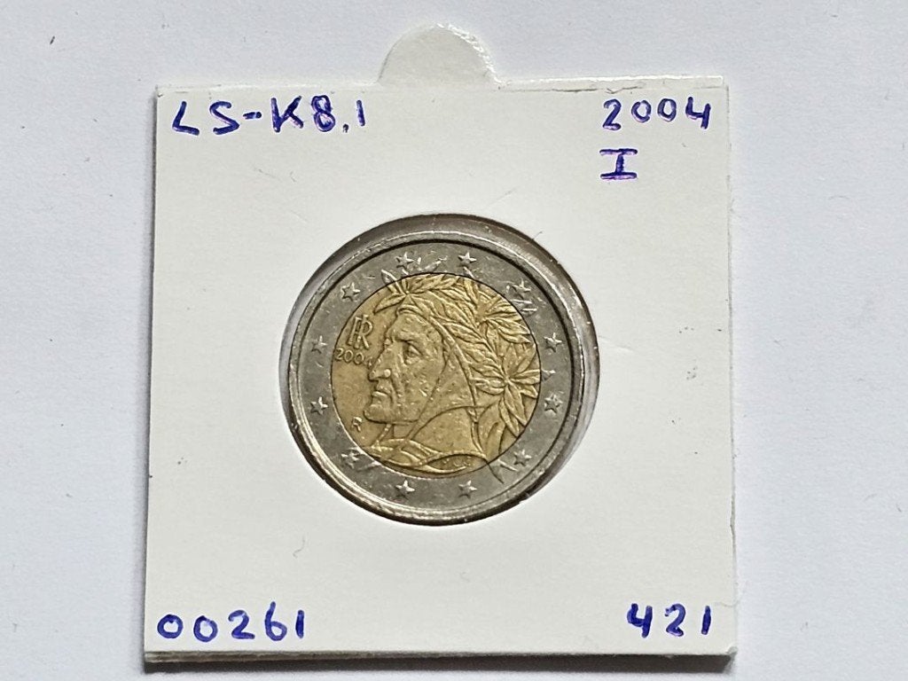 2-euromunt Italië (I) 2004 Koers LS-K8.1, Postzegels en Munten, Ophalen of Verzenden, Italië, 2 euro, Losse munt
