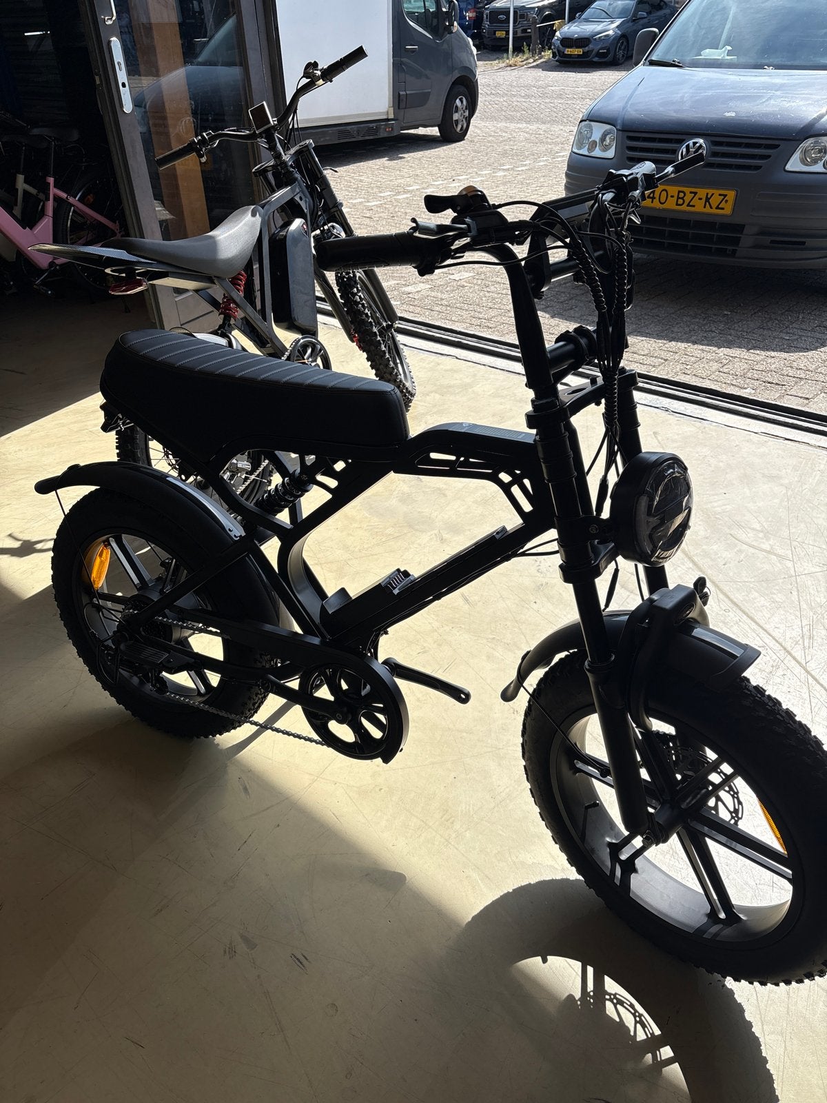 Qmwheel v20pro met achterzitje en voorrekje, Nieuw, 51 tot 55 cm, 50 km per accu of meer, Ophalen