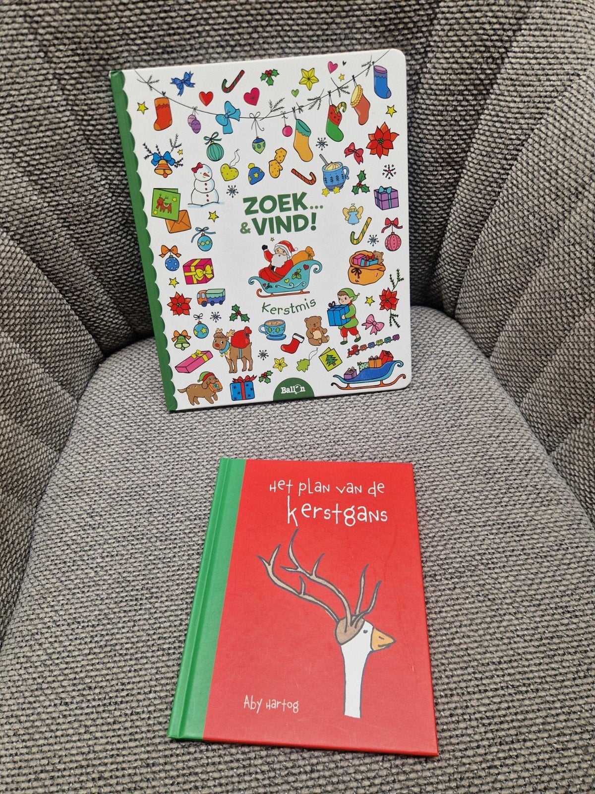 Kerstboeken: Zoek & Vind! en Het plan van de kerstgans, Fictie algemeen, Jongen of Meisje, Aby Hartog, Ophalen of Verzenden