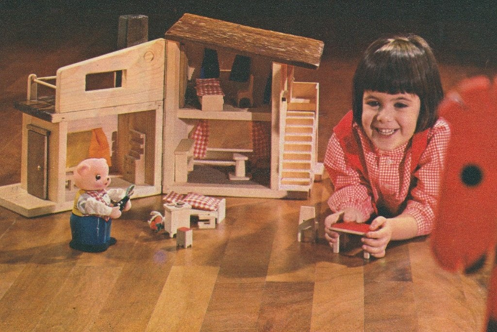 Retro reclame 1968 Bruynzeel Finélux Bergen op Zoom vloer, Verzamelen, Verzenden, Overige typen