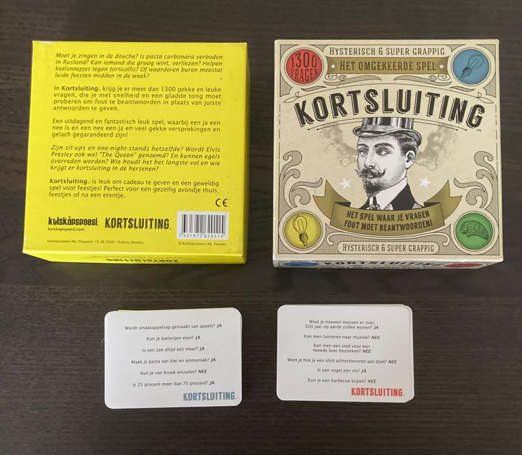 Grappig spel Kortsluiting, Ophalen of Verzenden, Zo goed als nieuw