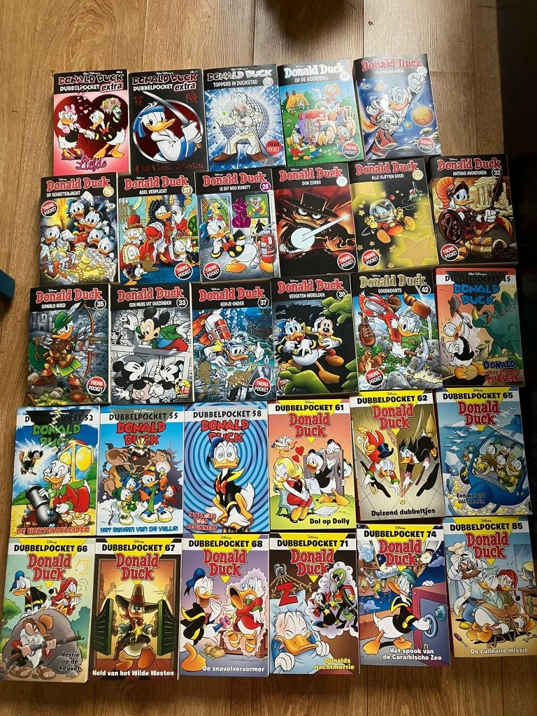 Donald Duck Pockets (Mega, Thema, Dubbel), Boeken, Meerdere stripboeken, Ophalen of Verzenden, Zo goed als nieuw, Disney Donald Duck