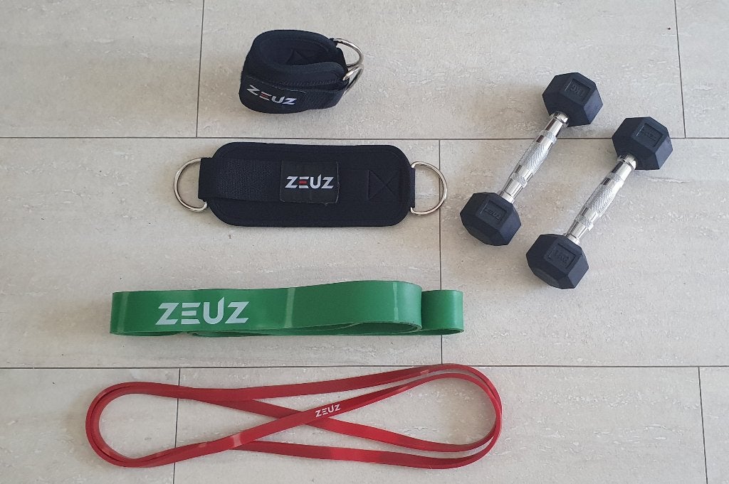 Fitness setje, Sport en Fitness, Fitnessmaterialen, Ophalen of Verzenden, Nieuw, Dumbbell