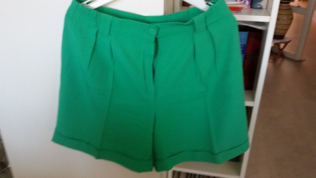 2 korte broeken, Kleding | Dames, Ophalen of Verzenden, Zo goed als nieuw, Maat 38/40 (M)