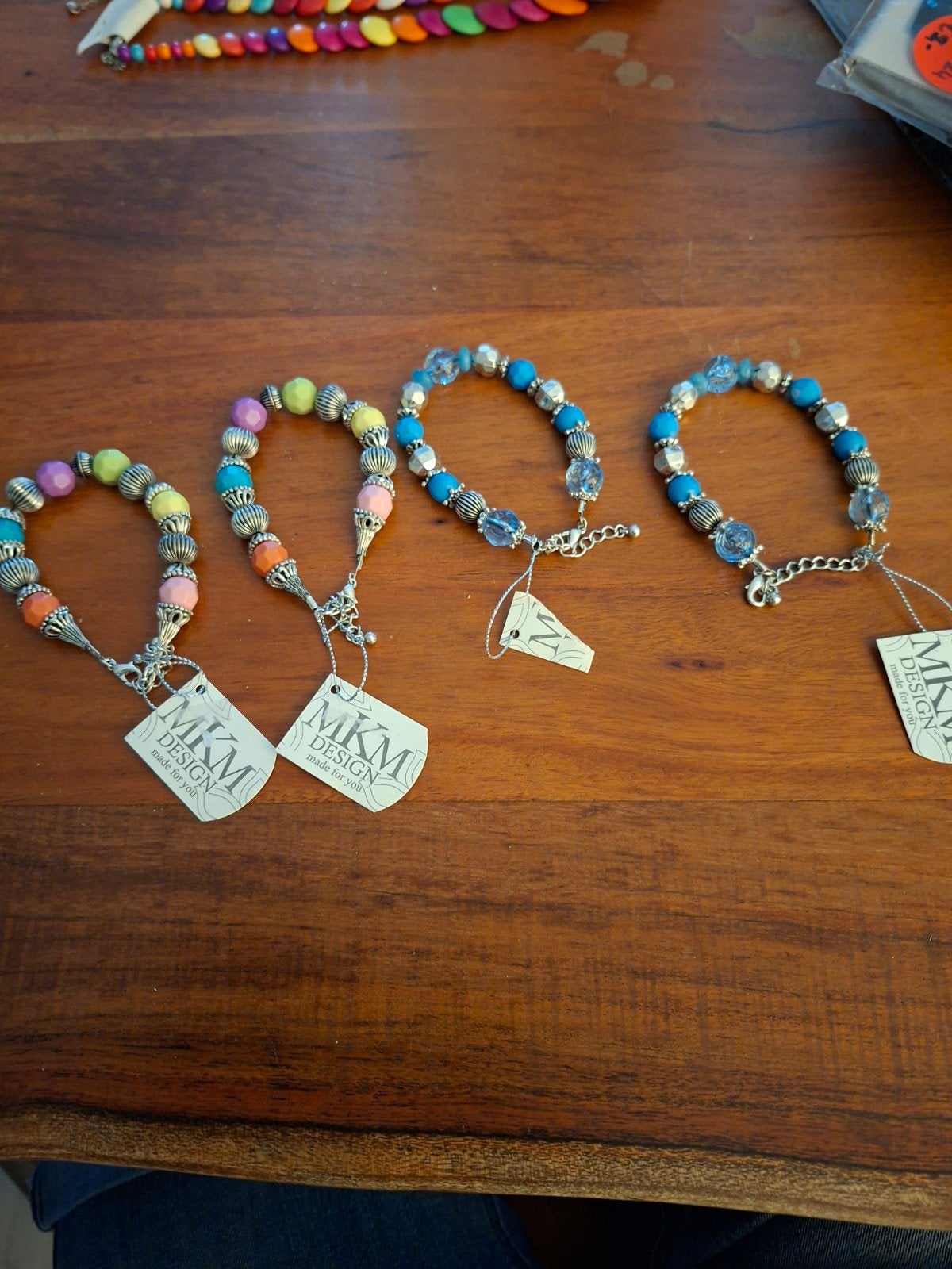 MKM Design Armbanden - Nieuw met kleurrijke kralen, Overige materialen, Overige kleuren, Nieuw, Ophalen of Verzenden