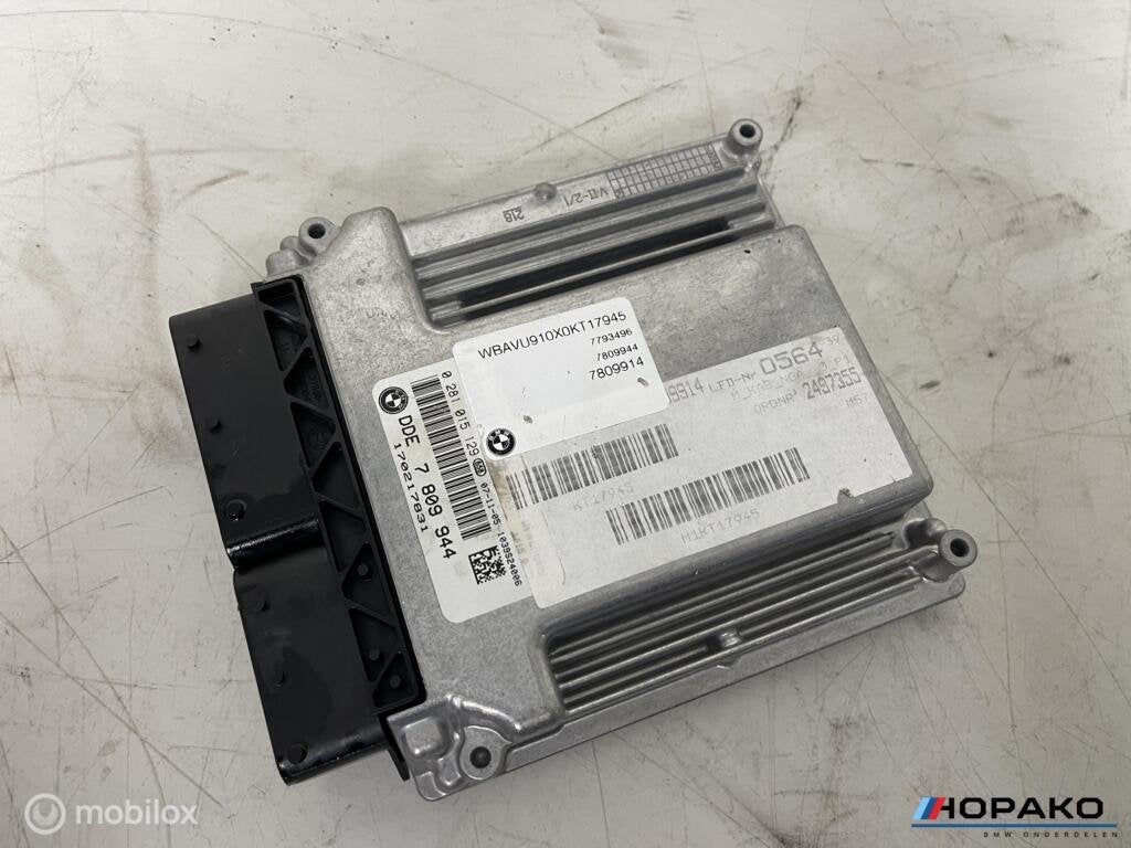 ECU / Motorcomputer BMW 3/5 serie M57 | 7809944, Gebruikt, Einsteinlaan 5, rijswijk, Bmw, Ophalen of Verzenden