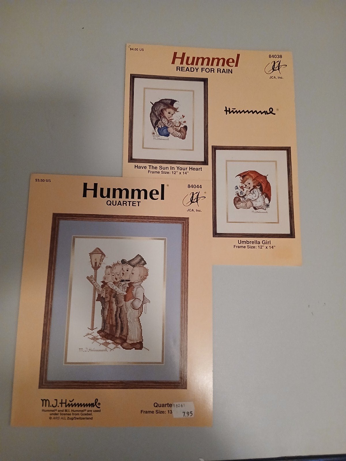 3 hummel patronen, Verzenden, Zo goed als nieuw, Handborduren, Patroon