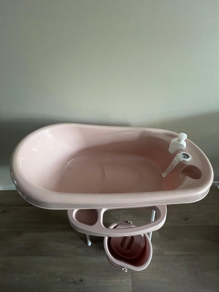 Babybadje, Kinderen en Baby's, Badjes en Verzorging, Ophalen, Zo goed als nieuw, Badje, Bébé-jou