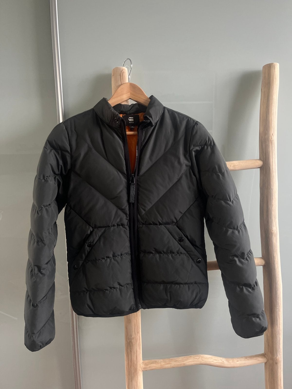 G-Star RAW Puffer Jas Zwart - Maat S /valt als XS, Ophalen of Verzenden, Zo goed als nieuw, Maat 34 (XS) of kleiner, Zwart
