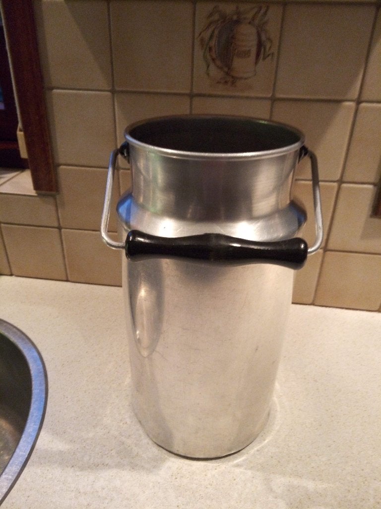 Melkbus Aluminium Jaren "60, Ophalen of Verzenden