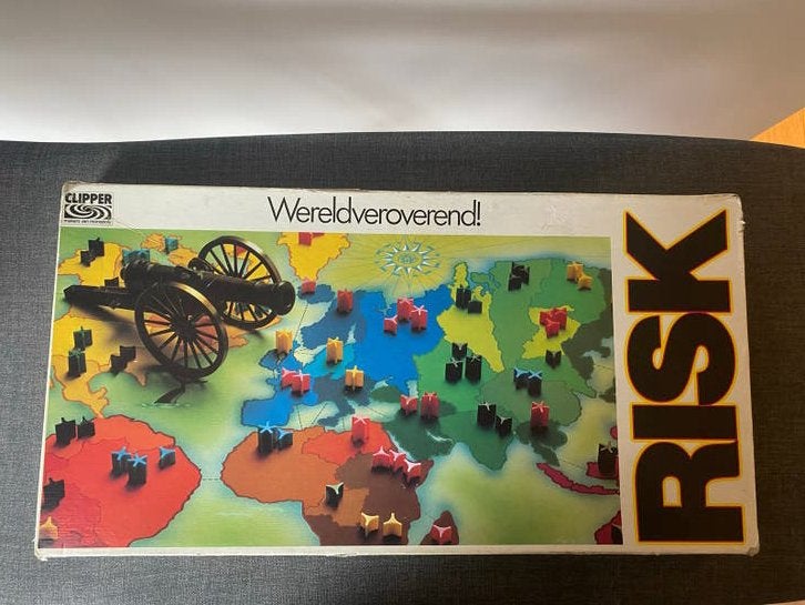 Risk Wereldveroverend Bordspel - Clipper, Drie of vier spelers, Ophalen of Verzenden, Gebruikt