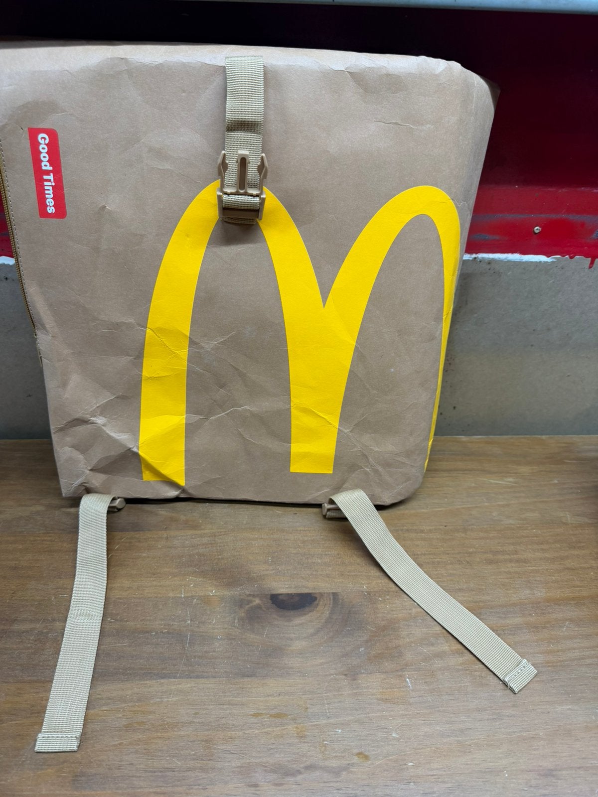 McDonald rugtas, Ophalen of Verzenden, Zo goed als nieuw, Gebruiksvoorwerp