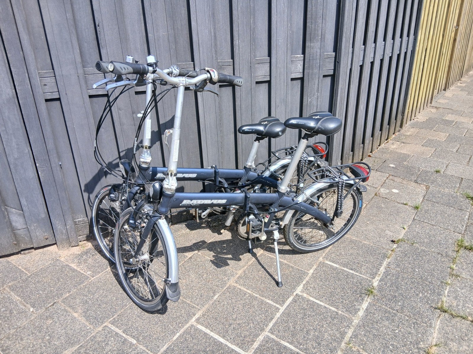 Batavus Extra Versa vouwfietsen (2 stuks), Fietsen en Brommers, Fietsen | Vouwfietsen, Ophalen, 20 inch of meer, Gebruikt, Velgrem
