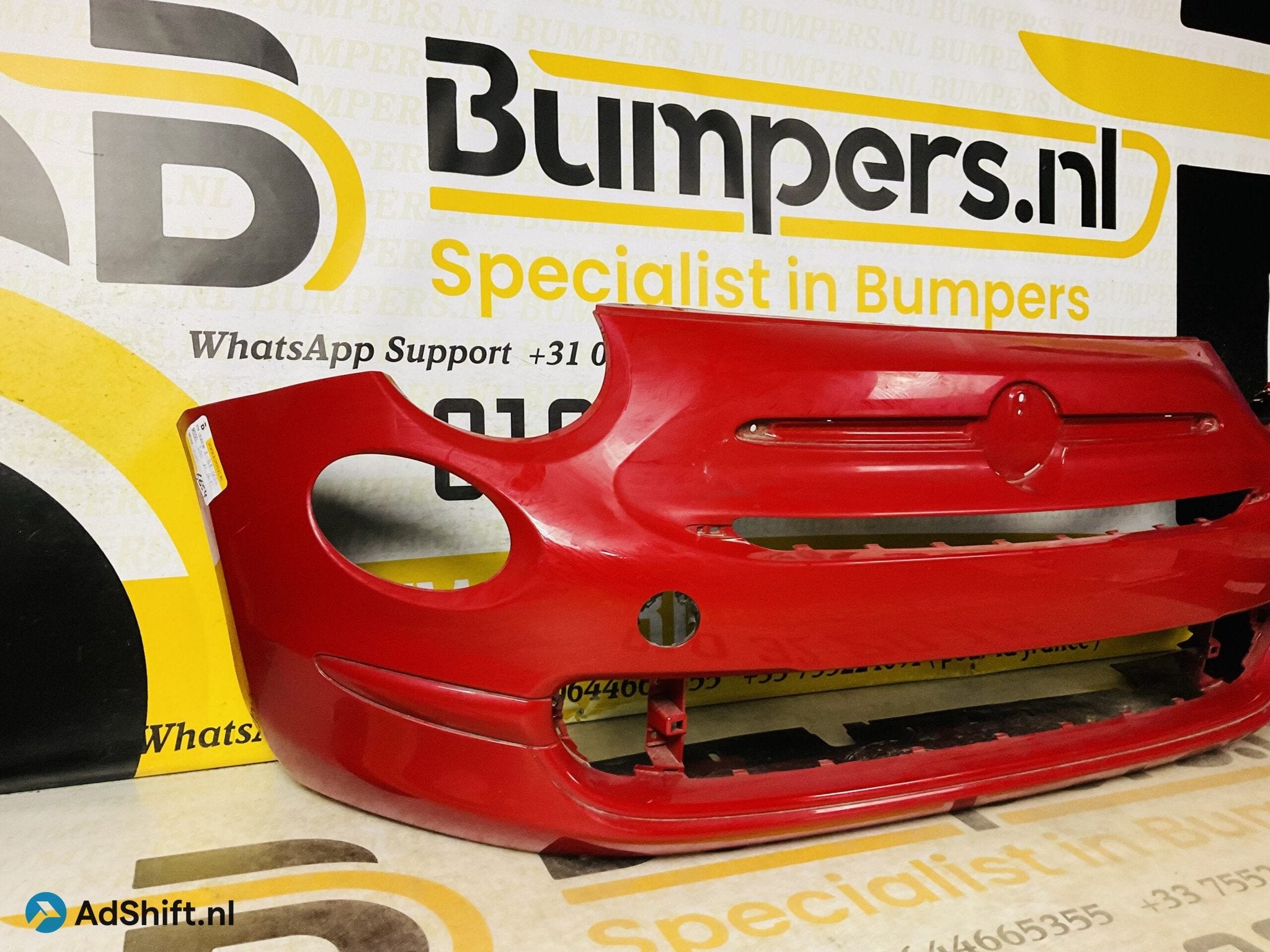 BUMPER Fiat 500 Facelift 2016-2021 VOORBUMPER 2-B8-6654z, Bumper
