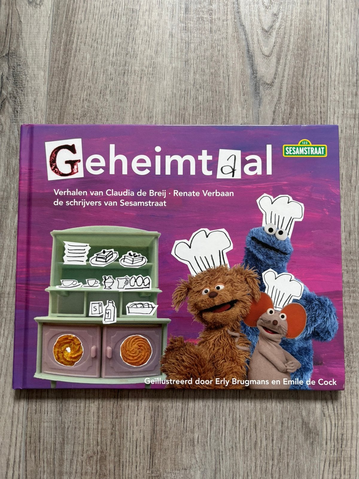 Boek Sesamstraat - geheimtaal oa Claudia de Breij, Fictie algemeen, Jongen of Meisje, Ophalen of Verzenden, Zo goed als nieuw
