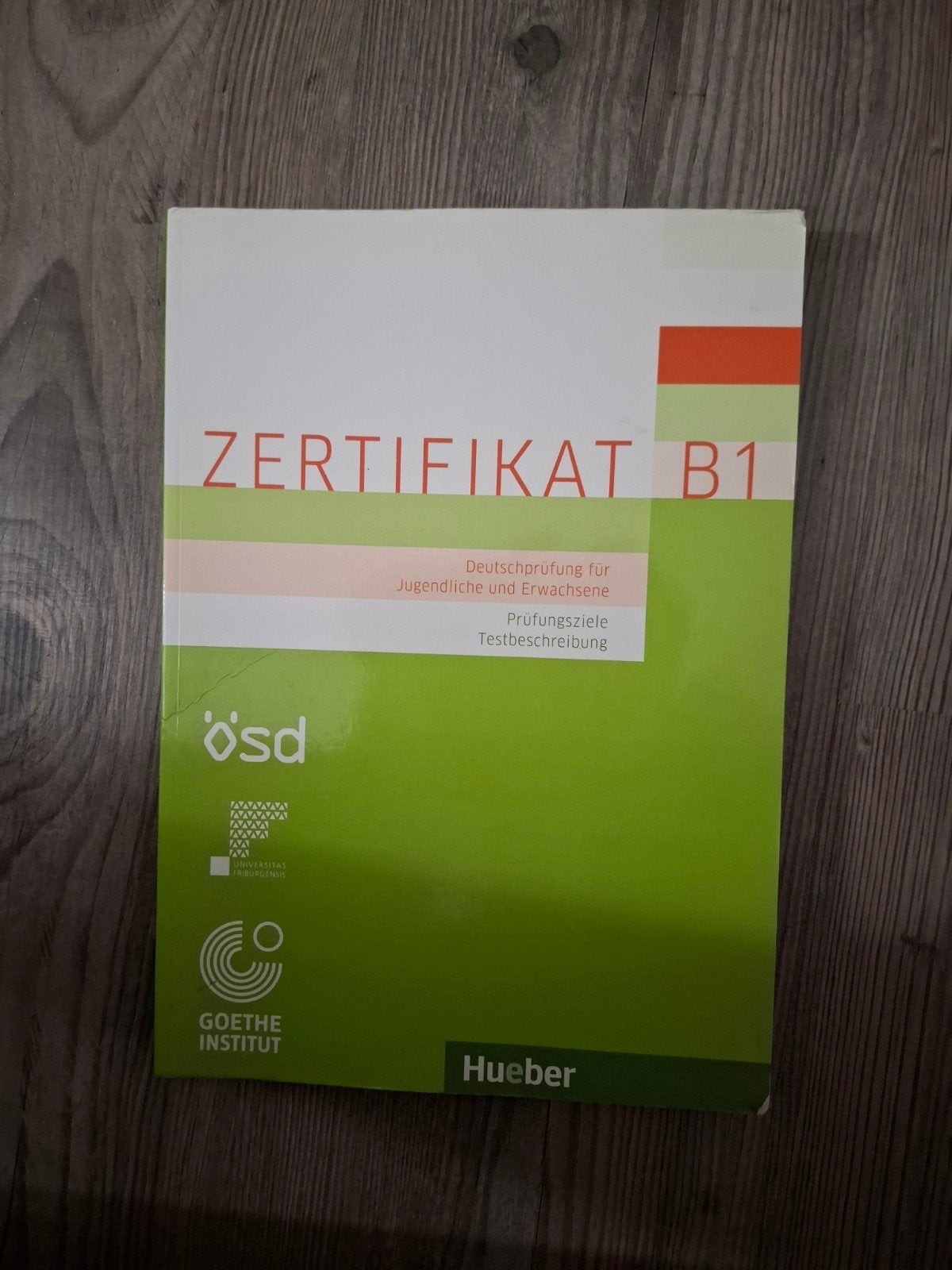 Zertifikat B1 Deutsch, Ophalen of Verzenden, Zo goed als nieuw