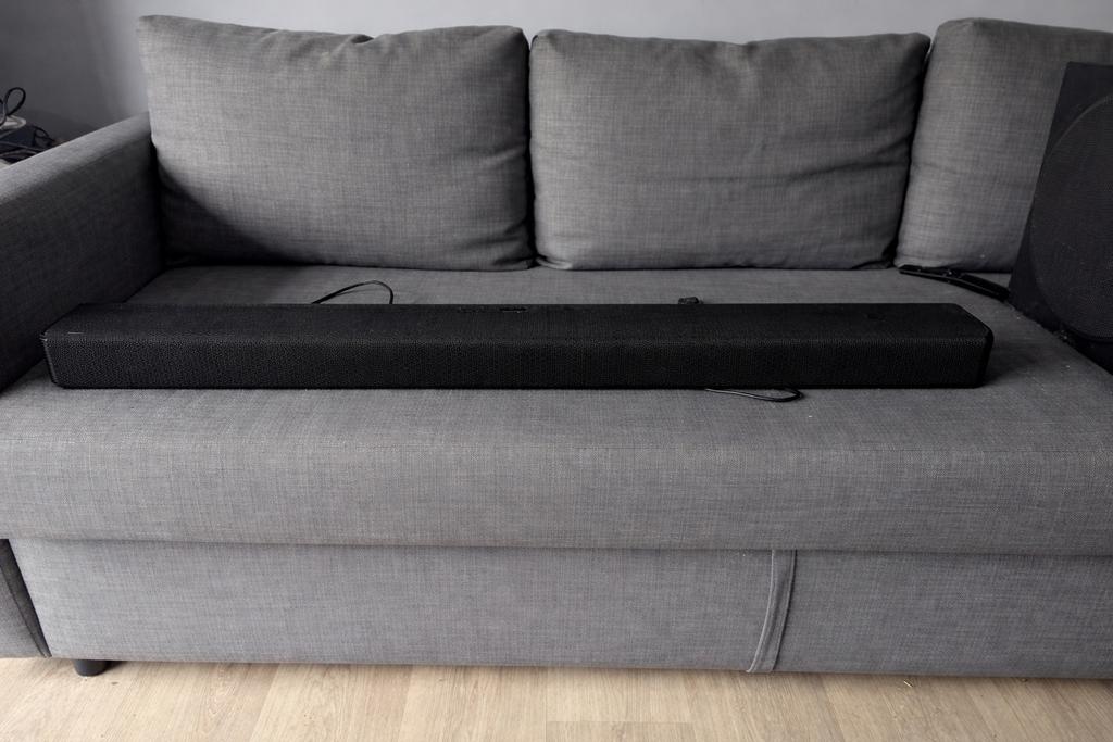 Samsung Soundbar Q900 + Subwoofer, Ophalen, Met externe subwoofer, Gebruikt