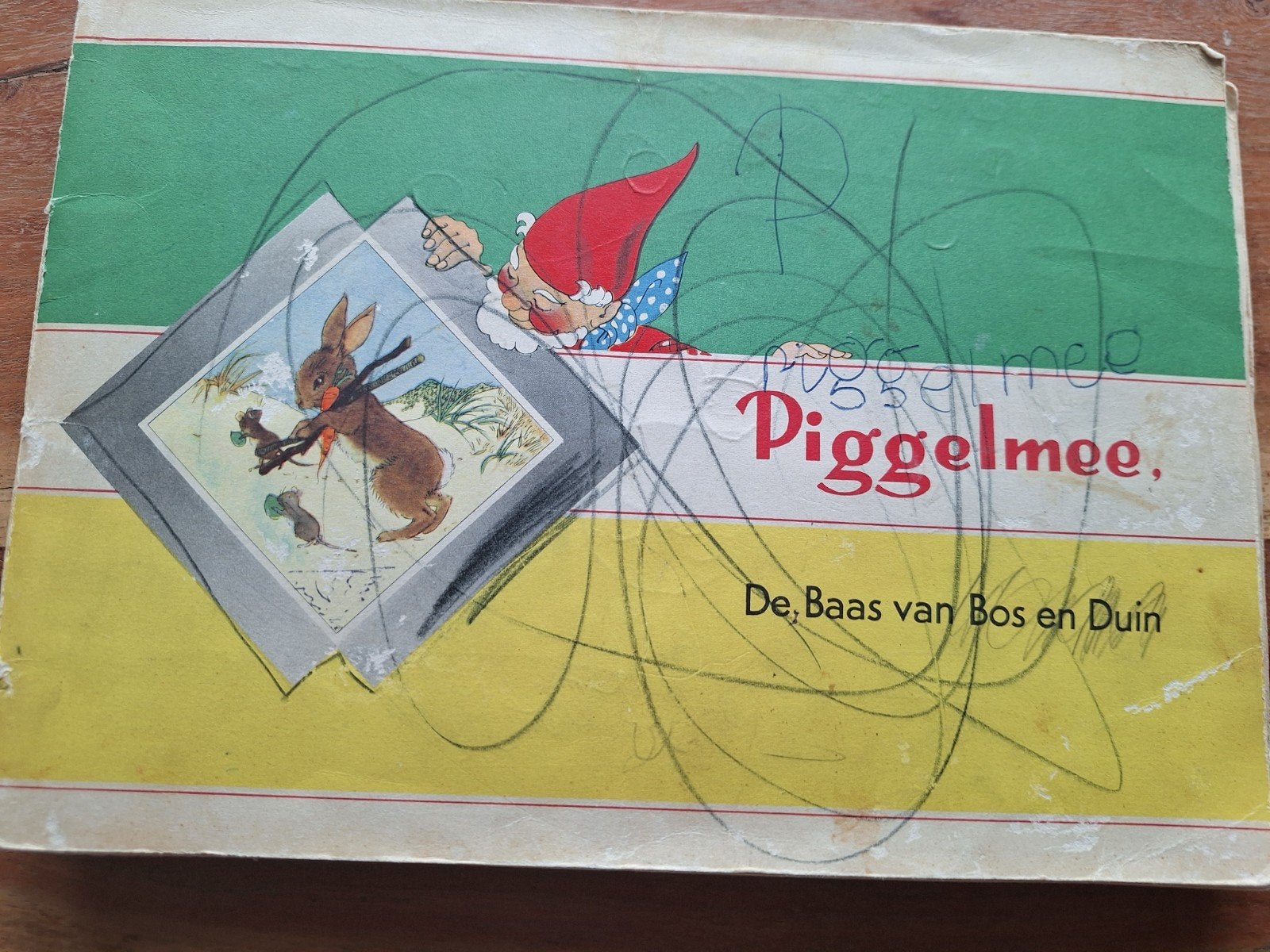 Het Tovervisje & Piggelmee - Oude kinderboeken, Hans van Leeuwen, Jongen of Meisje, Voorleesboek, Ophalen