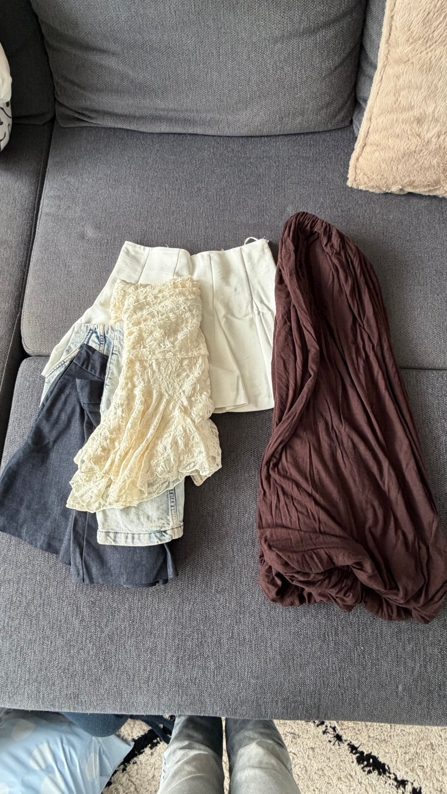 Bundel van 5 skort/rokken maten xs tot s, Ophalen of Verzenden, Gedragen, Maat 36 (S)