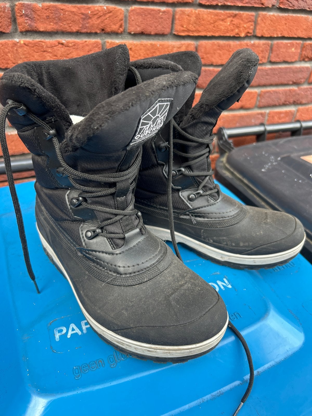 Quechua SH500 X-Warm M Black winterlaarzen maat 42, Ophalen, Gedragen, Maat 42/44 (L), Overige typen