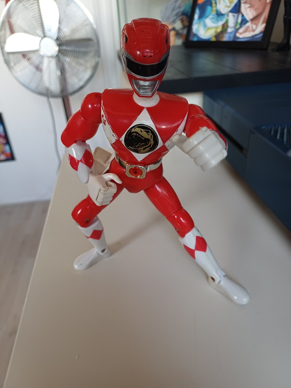 Power Rangers Actiefiguren - Rood en Geel, Ophalen of Verzenden, Gebruikt