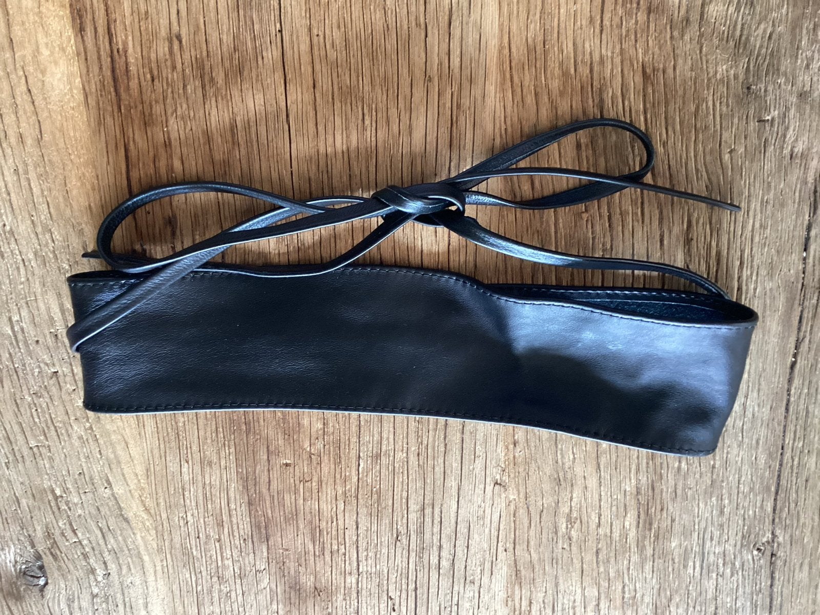 Nieuwe zwarte leren riem van JOSS, Kleding | Dames, Joss, Nieuw, Tailleriem, Ophalen of Verzenden