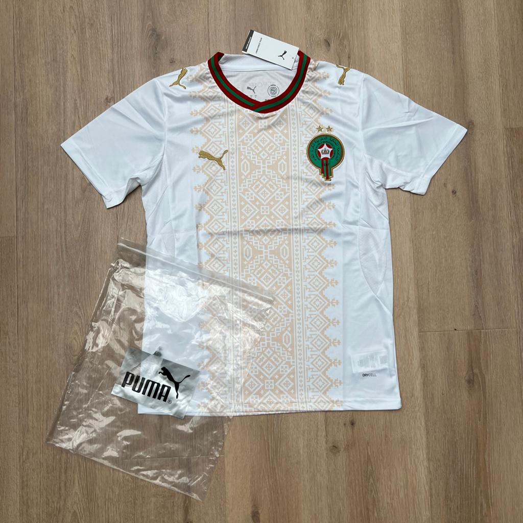 Marokko WK Shirt Maat S - Nieuw met labels, Wit, Nieuw, Ophalen of Verzenden, Voetbal