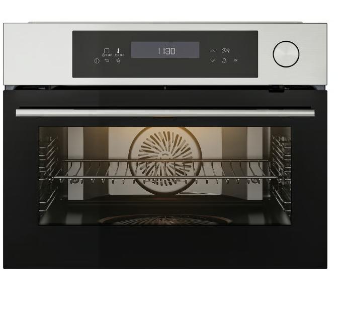 Heteluchtoven KULINARISK 700 roestvrij staal, Minder dan 45 cm, Oven, Ophalen of Verzenden, Zo goed als nieuw